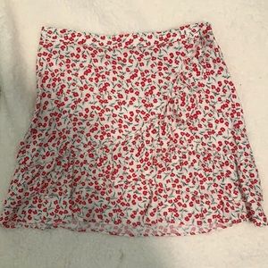 Cute floral skirt